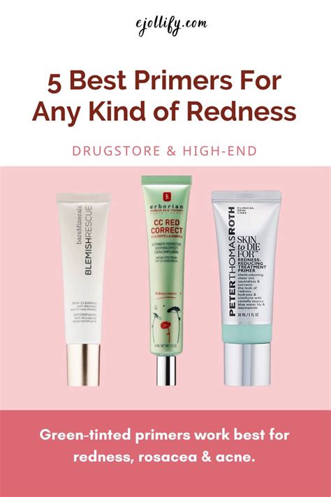 best facial primer for redness